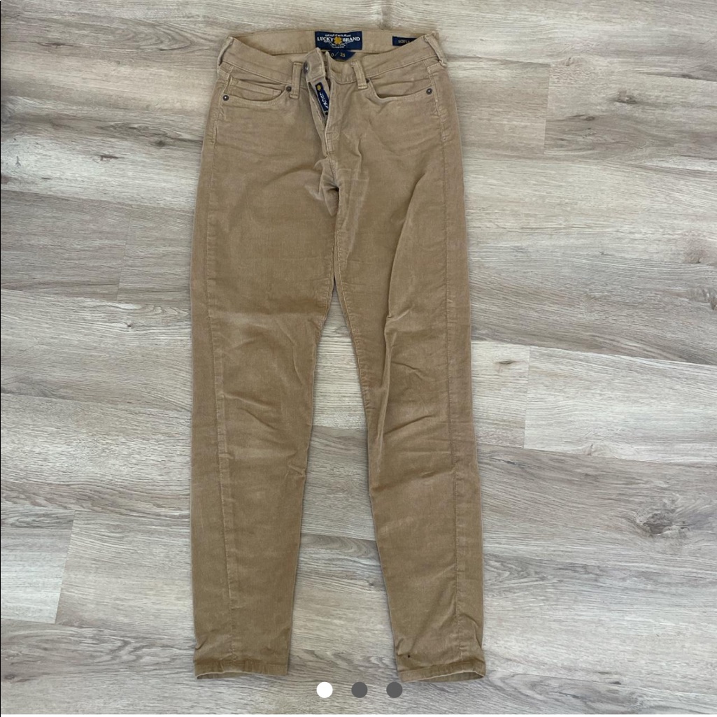 Lucky Brand Corduroy Skinny Jeans